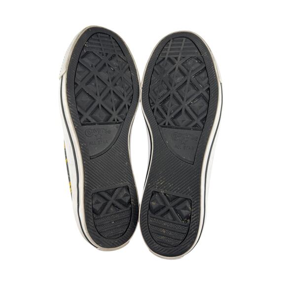 Converse x Andy Warhol All Star Low Top Leather Banana Shoes - Size 9/11 - Picture 7 of 7